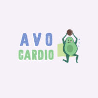 Avo-Cardio Mens Fitted T-Shirt Design