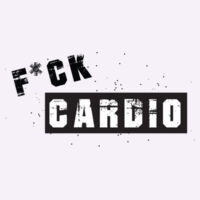 F*ck Cardio Mens Fitted T-Shirt Design
