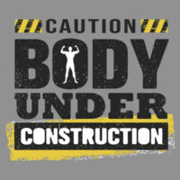 Body Under Construction Mens Tank Top Design